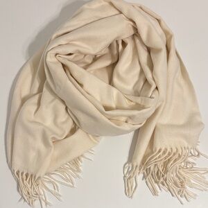 Elegant Cream Scarf - NWOT